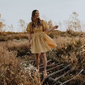 Bali elf babydoll dress